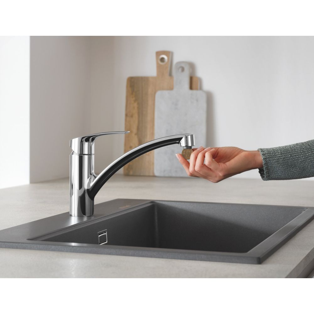 Смеситель для кухни GROHE Eurosmart, хром (33281003)