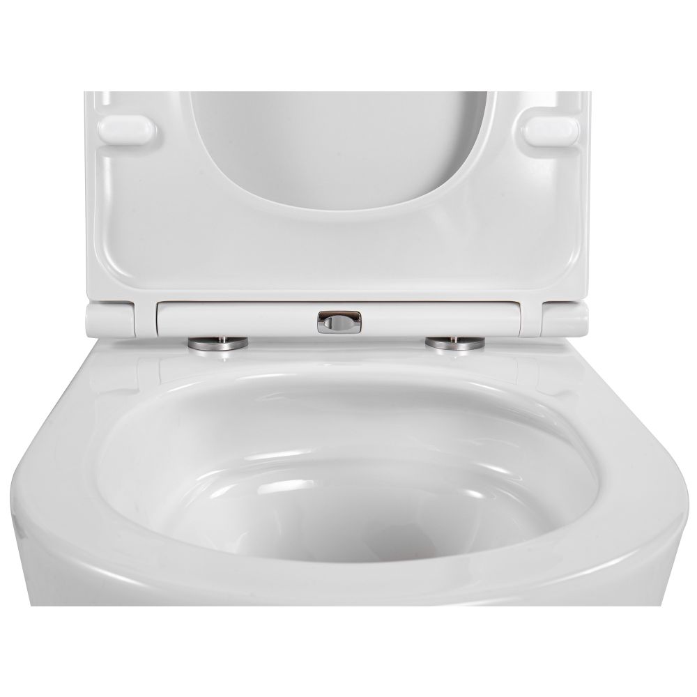 Унитаз Aquatek ЕВРОПА подвесной с сиденьем с микролифтом, белый AQ1900T-00