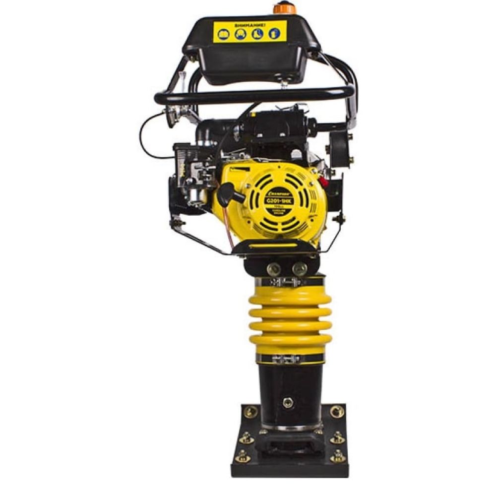 Бензиновая вибротрамбовка Champion, 6.5 л.с., 196 см³, 196 мм, TR72