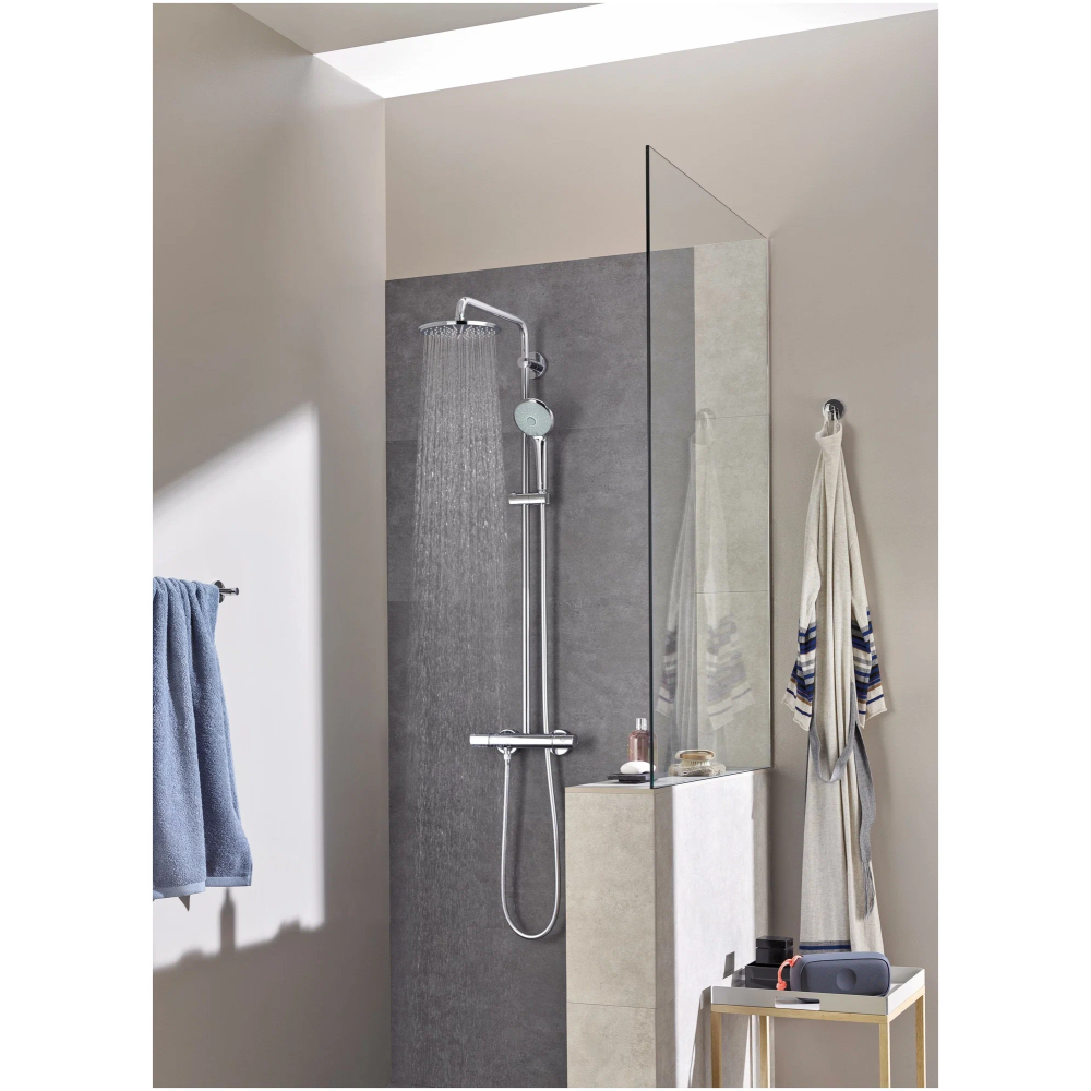 Душевая система GROHE Euphoria System 210 с термостатом для душа, хром (26363000)