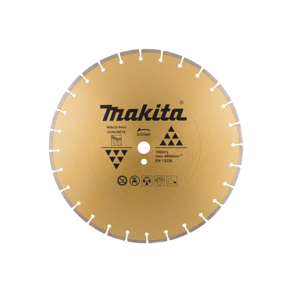 Диск алмазный Makita D-57009, по бетону, 400х25.4х3 мм