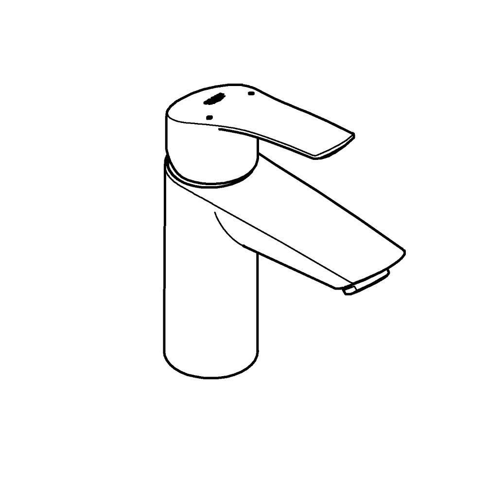 Смеситель для раковины GROHE Eurosmart S-size, хром (23922003)