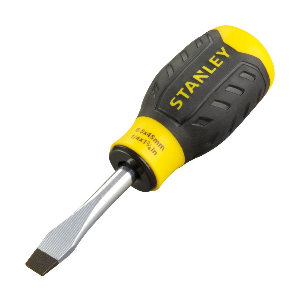 Отвертка Cushion Grip под прямой шлиц STANLEY 0-64-917, 6,5х45 мм