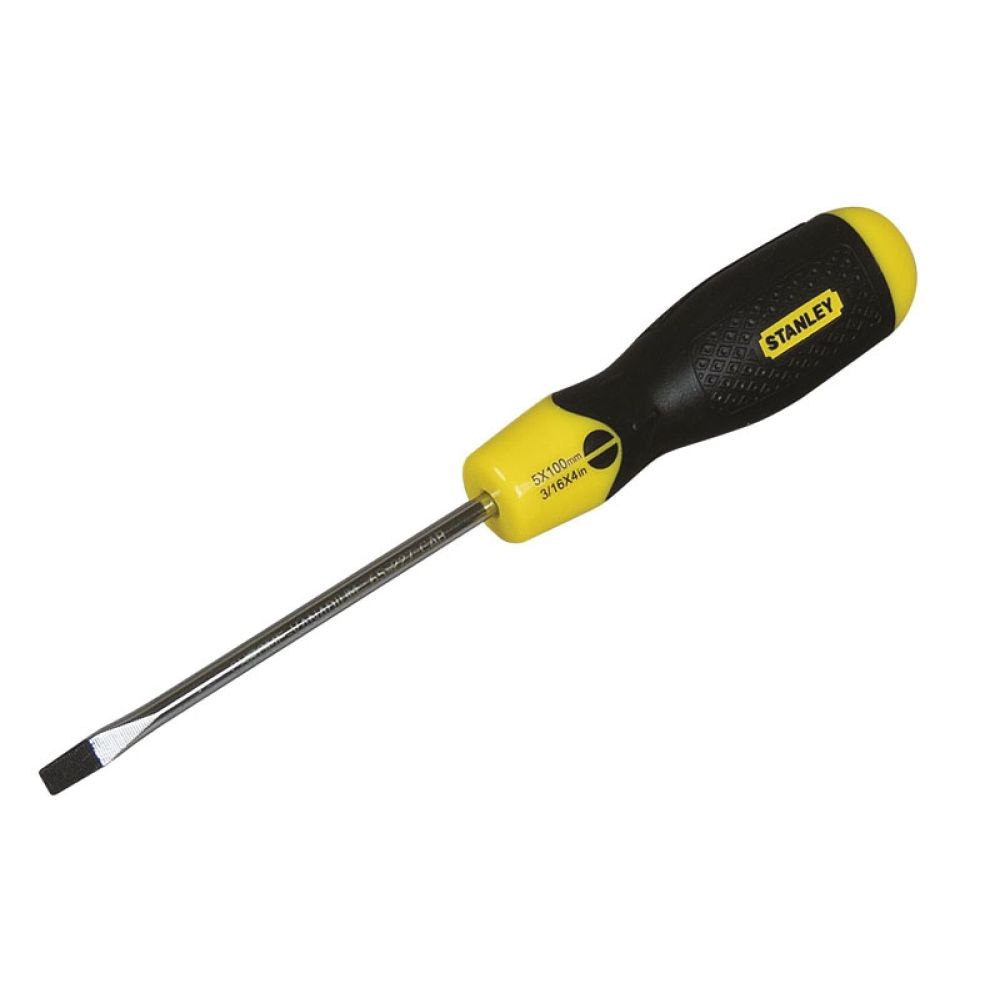 Отвертка Cushion Grip под прямой шлиц STANLEY 0-64-919, 6,5х150 мм