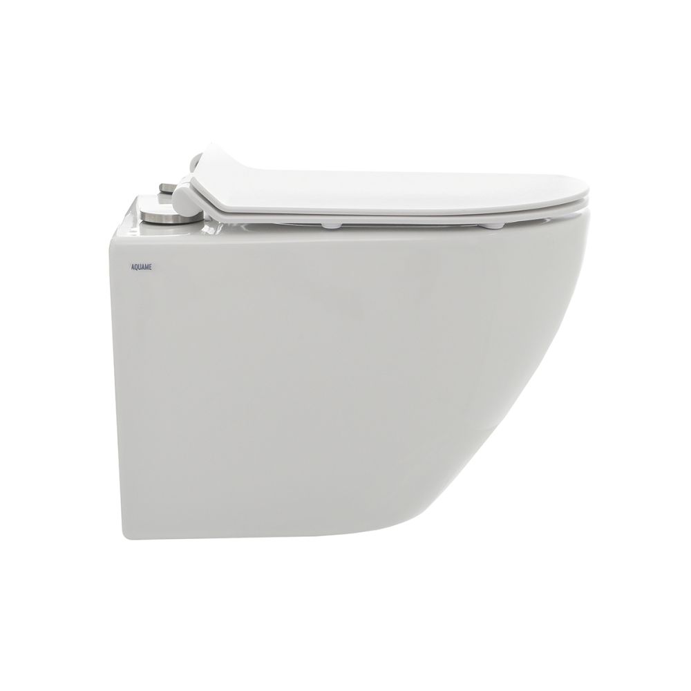 Комплект инсталляции GROHE NW0145/S с унитазом AQUAme AQM2002 и сиденьем с микролифтом (NW0182/S)