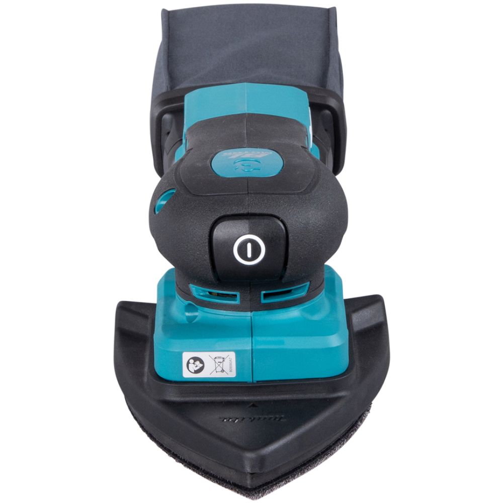 Аккумуляторная дельтавидная шлифмашина Makita BO006CGZ, 40 В, 10000 кол/мин, с выносной батареей, без АКБ и ЗУ