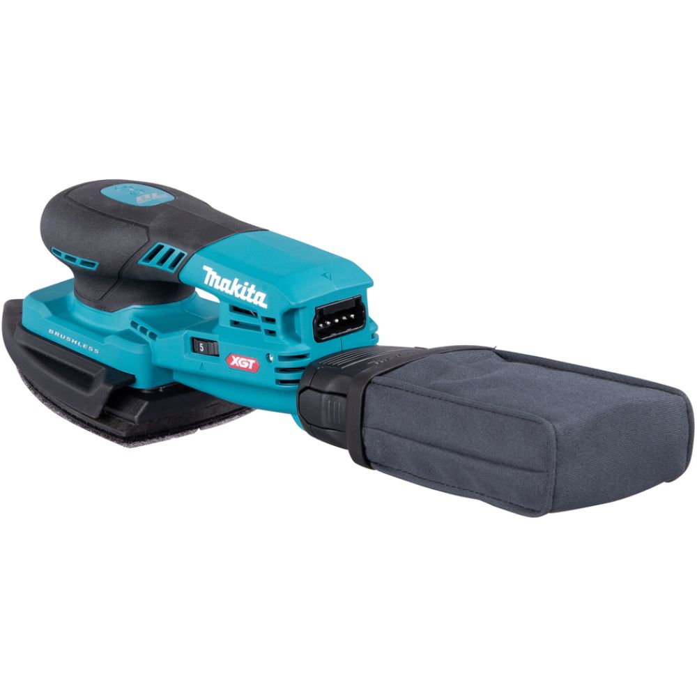 Аккумуляторная дельтавидная шлифмашина Makita BO006CGZ, 40 В, 10000 кол/мин, с выносной батареей, без АКБ и ЗУ