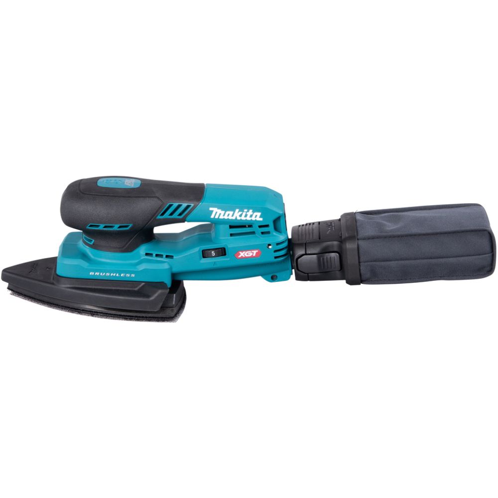Аккумуляторная дельтавидная шлифмашина Makita BO006CGZ, 40 В, 10000 кол/мин, с выносной батареей, без АКБ и ЗУ