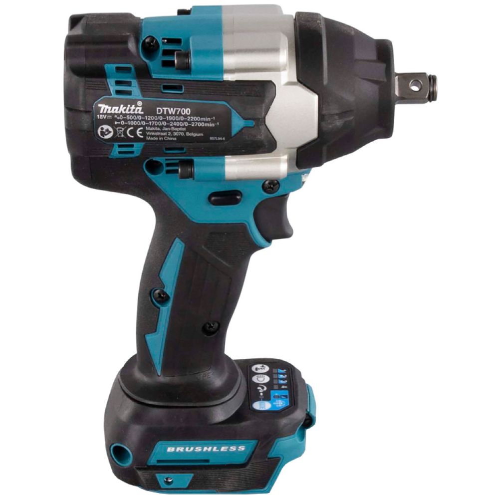 Аккумуляторный гайковерт Makita DTW700Z, 18 В, 1000 Нм, 2700 уд/мин, с АКБ 3 Ач и ЗУ (PT1462)