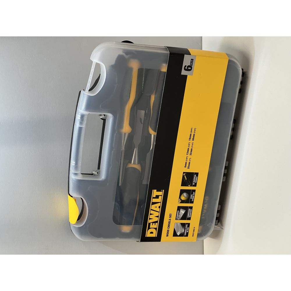Набор стамесок DEWALT DWHT16852-9, 6-38 мм, 6 шт, уцененный товар