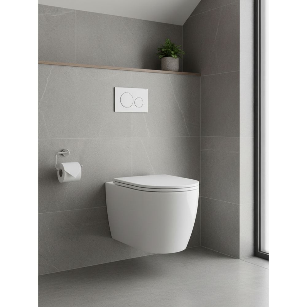 Комплект инсталляции GROHE Rapid SL 3 в 1 (NW0145/S) с унитазом GROHE Clova Ceramic Oval и сиденьем с микролифтом (NW0666)