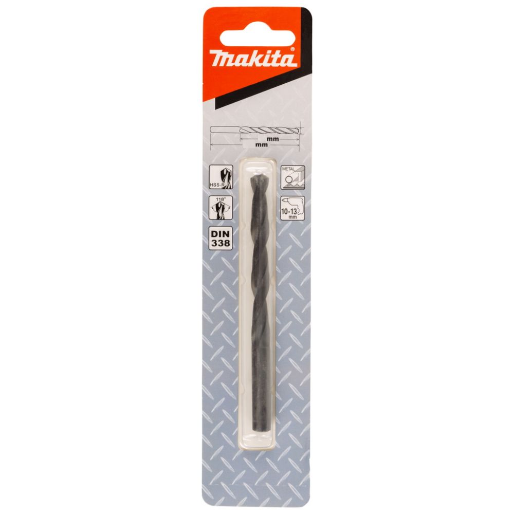 Сверло по металлу Makita HSS-R 8, 8х81x125, D-46969