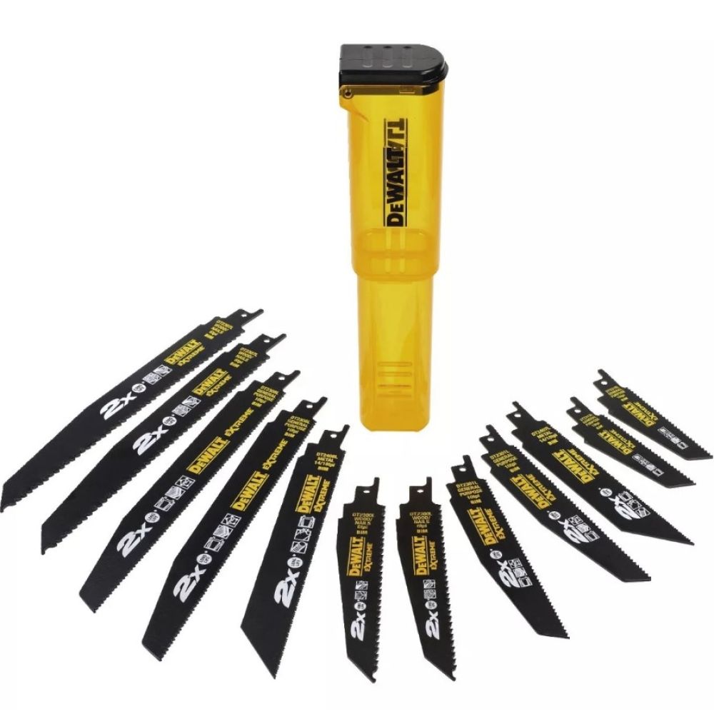 Полотно для сабельной пилы DEWALT DT2441L, по дереву, 10 шт. (DT2441L-QZ)