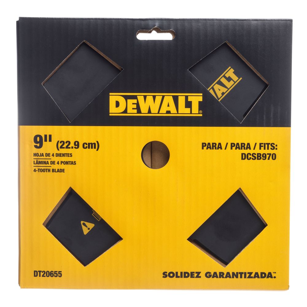 Нож для триммера 4-х лучевой DEWALT DT20655, 23 см (DT20655-QZ)