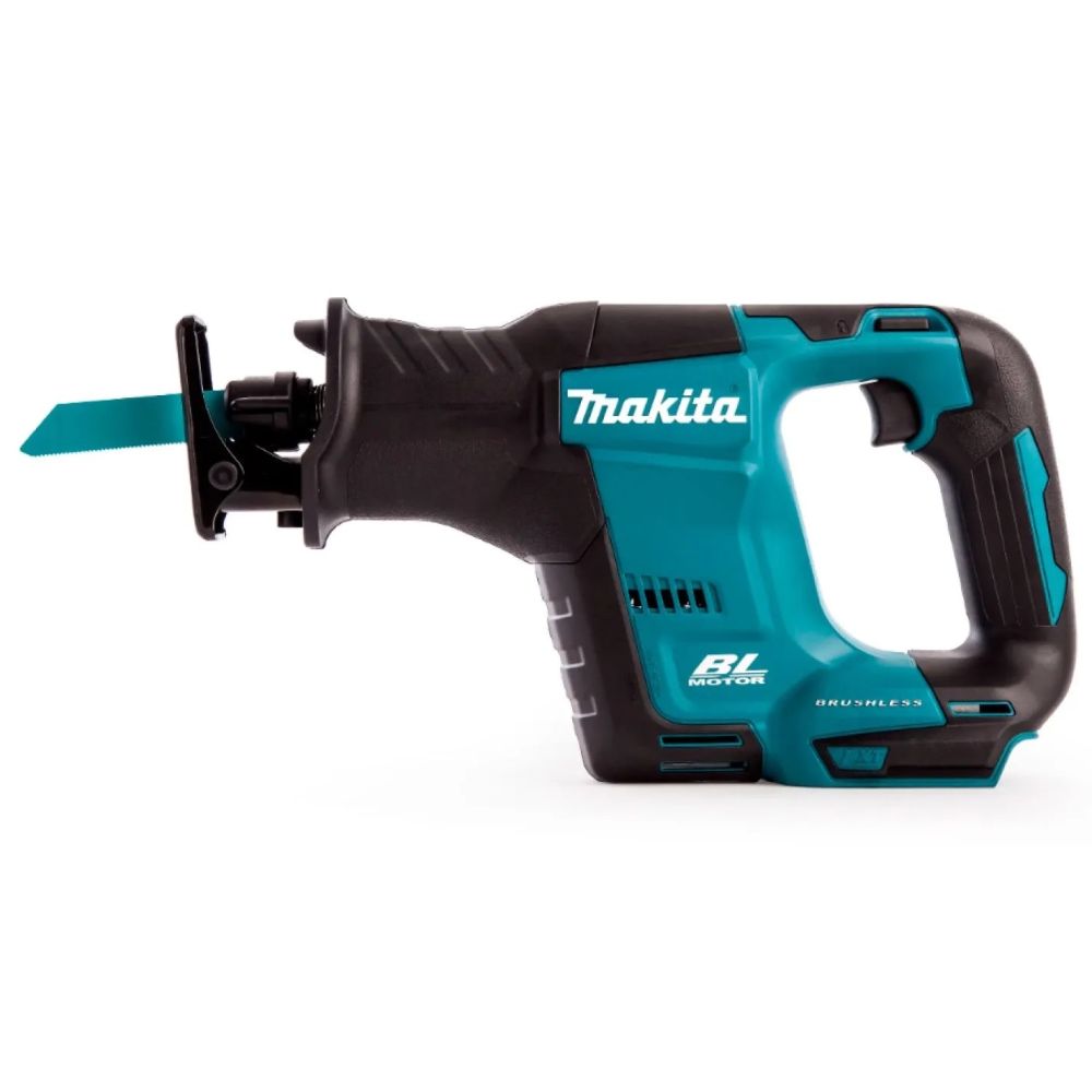 Аккумуляторная сабельная пила Makita DJR188Z, 18 В, 3000 ход/мин, 20 мм, без АКБ и ЗУ