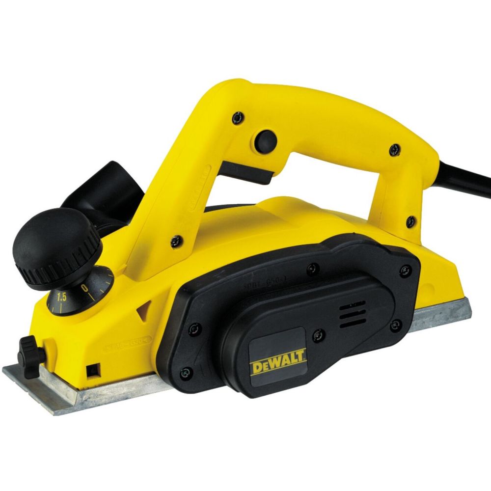 Рубанок DEWALT DW677, 600 Вт, 15000 об/мин, 82 мм (DW677-QS)