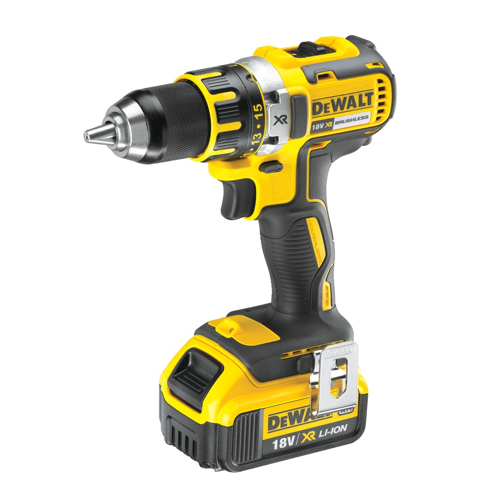Беcщёточная дрель-шуруповерт, DEWALT DCD790M2, 18 В