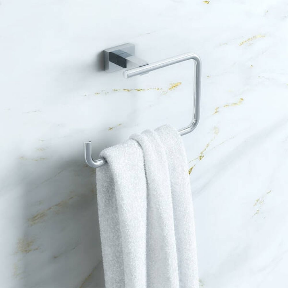 Кольцо для полотенца GROHE Essentials Cube, хром (40510001)