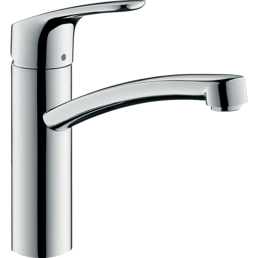 Смеситель для кухонной мойки hansgrohe Focus M41 160, с поворотным изливом 31806000, хром