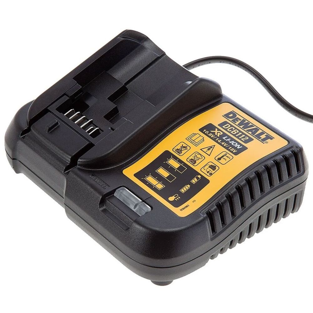 Зарядное устройство DEWALT DCB112, 12/14.4/18 В, 2 А