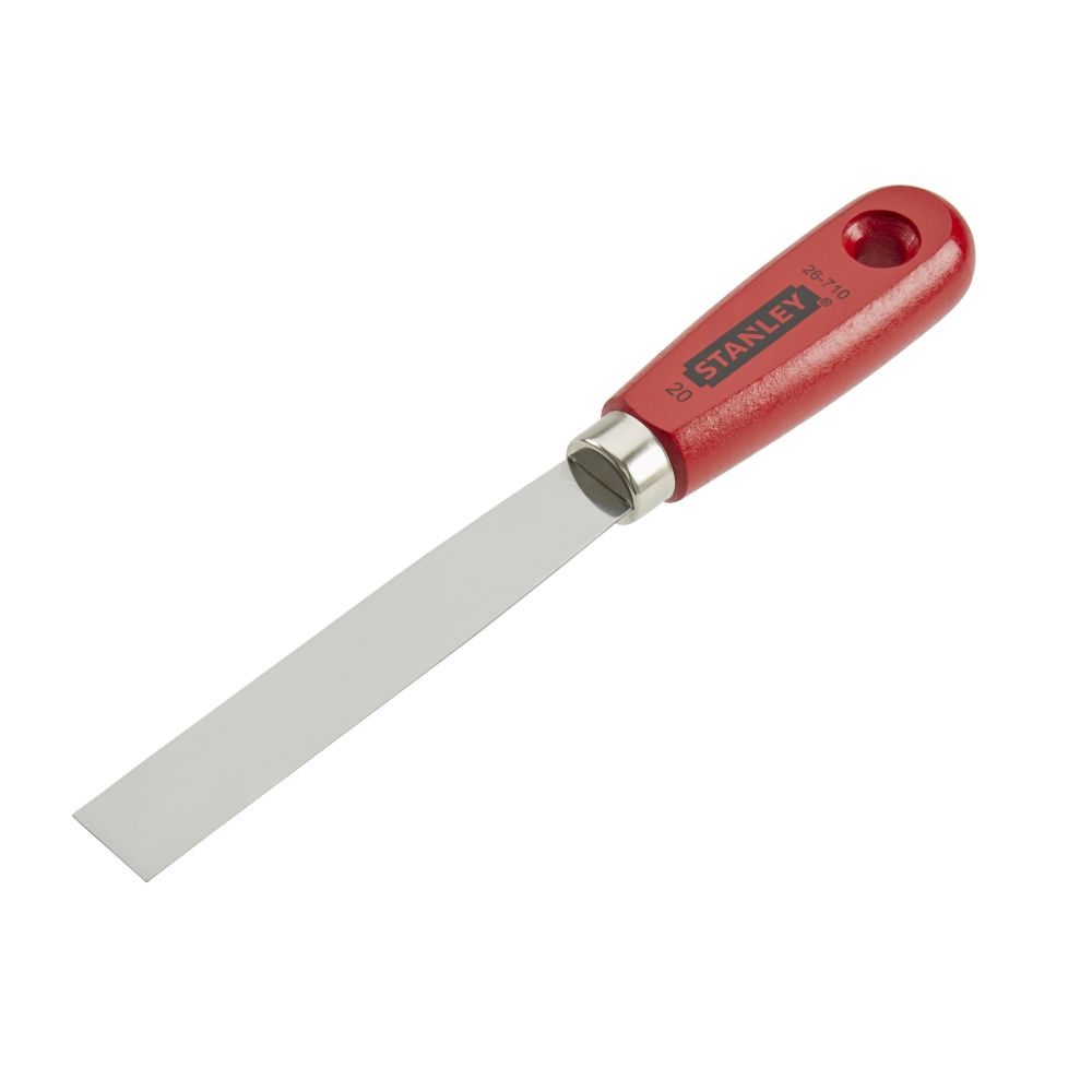 Шпатель Chisel Knife с деревянной рукояткой STANLEY 2-26-710, 20 мм