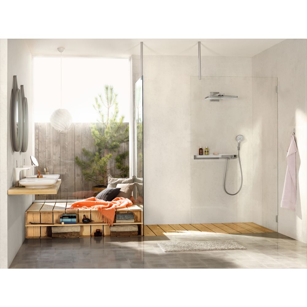 Ручной душ hansgrohe Raindance Select S 120 3jet 26530400, белый/хром