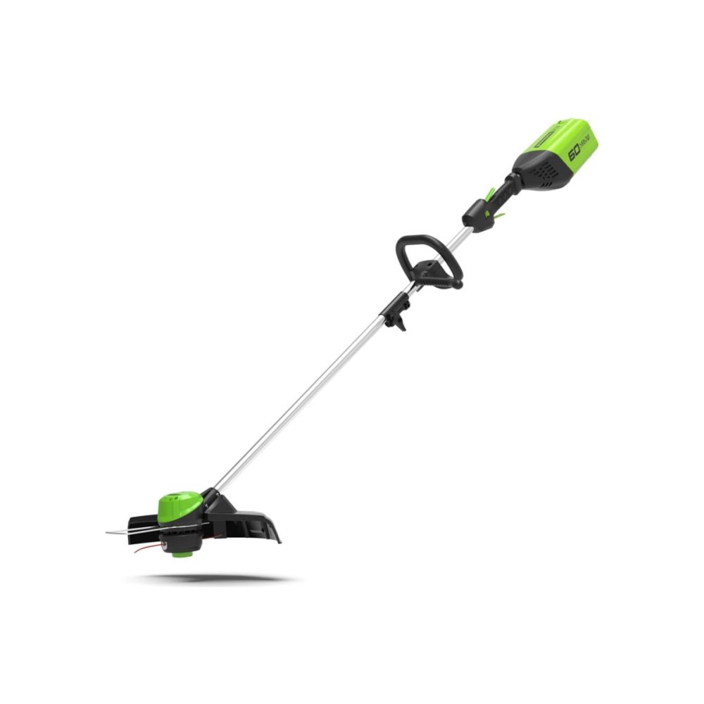 Триммер аккумуляторный Greenworks, 60V, 40 см, бесщеточный, c АКБ 1х4Ач и ЗУ, 2108307UB