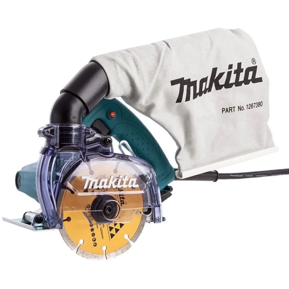 Отрезная пила Makita 4100KB, 1400 Вт, 125 мм, 12200 об/мин
