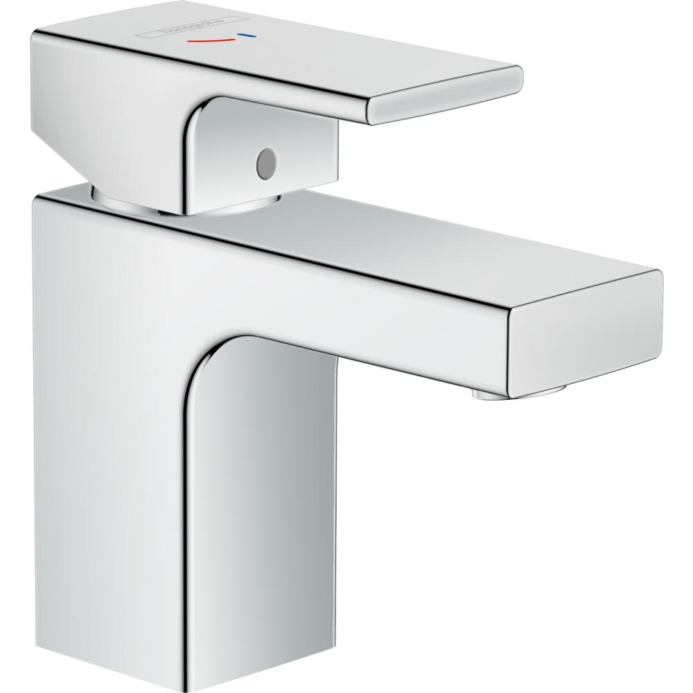 Смеситель для раковины hansgrohe Vernis Shape 70 CoolStart, со сливным гарнитуром 71593000, хром