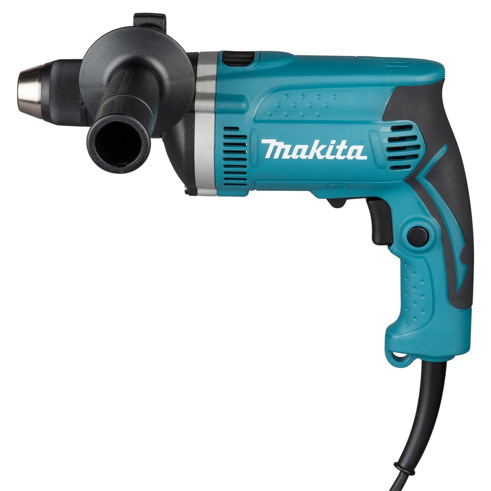 Ударная дрель Makita HP1631K, 710 Вт, 3200 об/мин, 48000 уд/мин