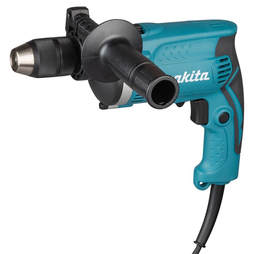 Ударная дрель Makita HP1631K, 710 Вт, 3200 об/мин, 48000 уд/мин
