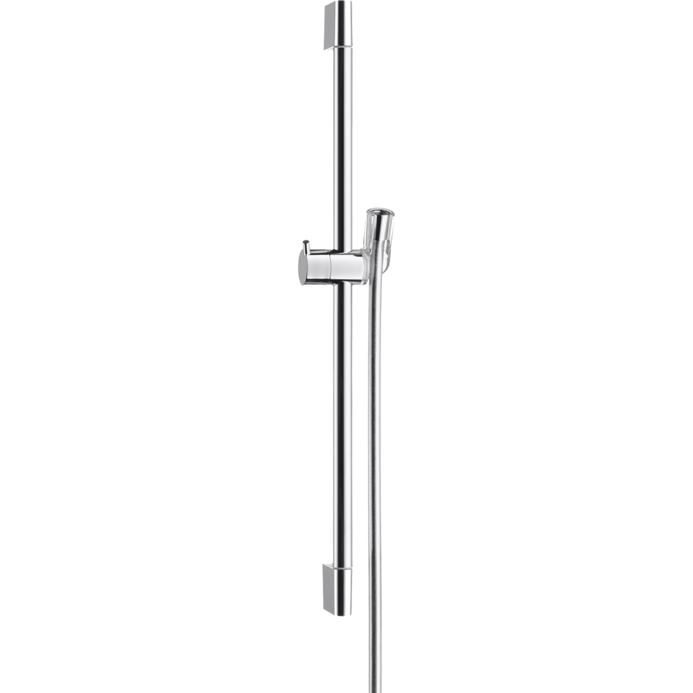Душевая штанга hansgrohe Unica C 65 см со шлангом 27611000, хром
