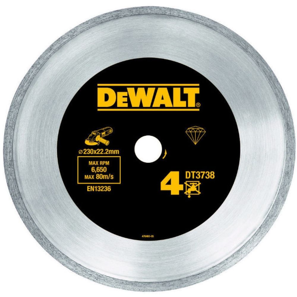 Диск алмазный DEWALT DT3738 230х22.2мм (DT3738-XJ)
