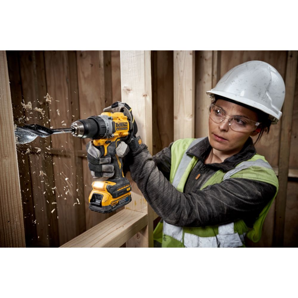 Аккумуляторный набор DEWALT DCK2051E2T, 18 В: дрель-шуруповерт DCD800 + шуруповерт DCF850, с 2 АКБ 1.7 Ач и ЗУ, в кейсе TSTAK