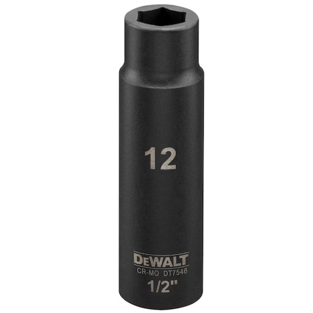 Ударная торцевая головка DeWALT DT7546, 12 мм, 1/2"