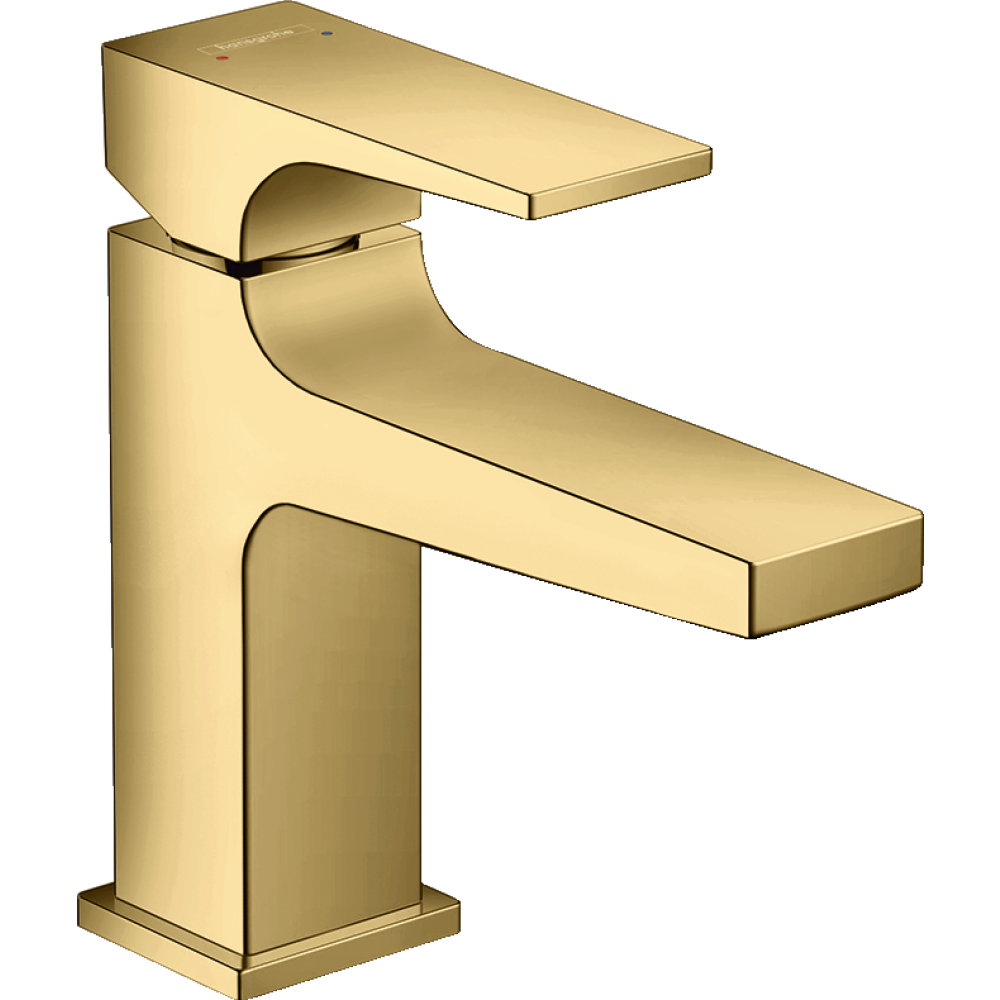 Смеситель для раковины hansgrohe Metropol 100 32500990, полированное золото