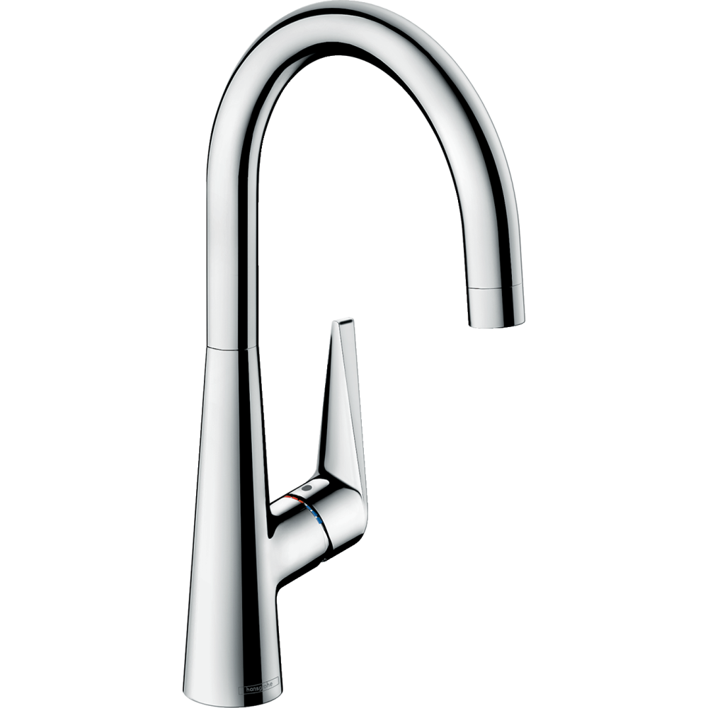 Смеситель для кухонной мойки hansgrohe Talis M51 260, для водонагревателей открытого типа, 1jet 72812000, хром