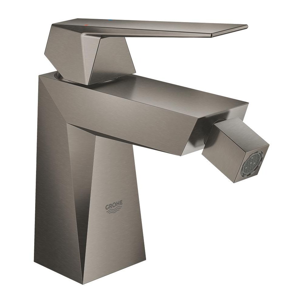 Смеситель для биде GROHE Allure Brilliant с донным клапаном, темный графит матовый (23117AL0)