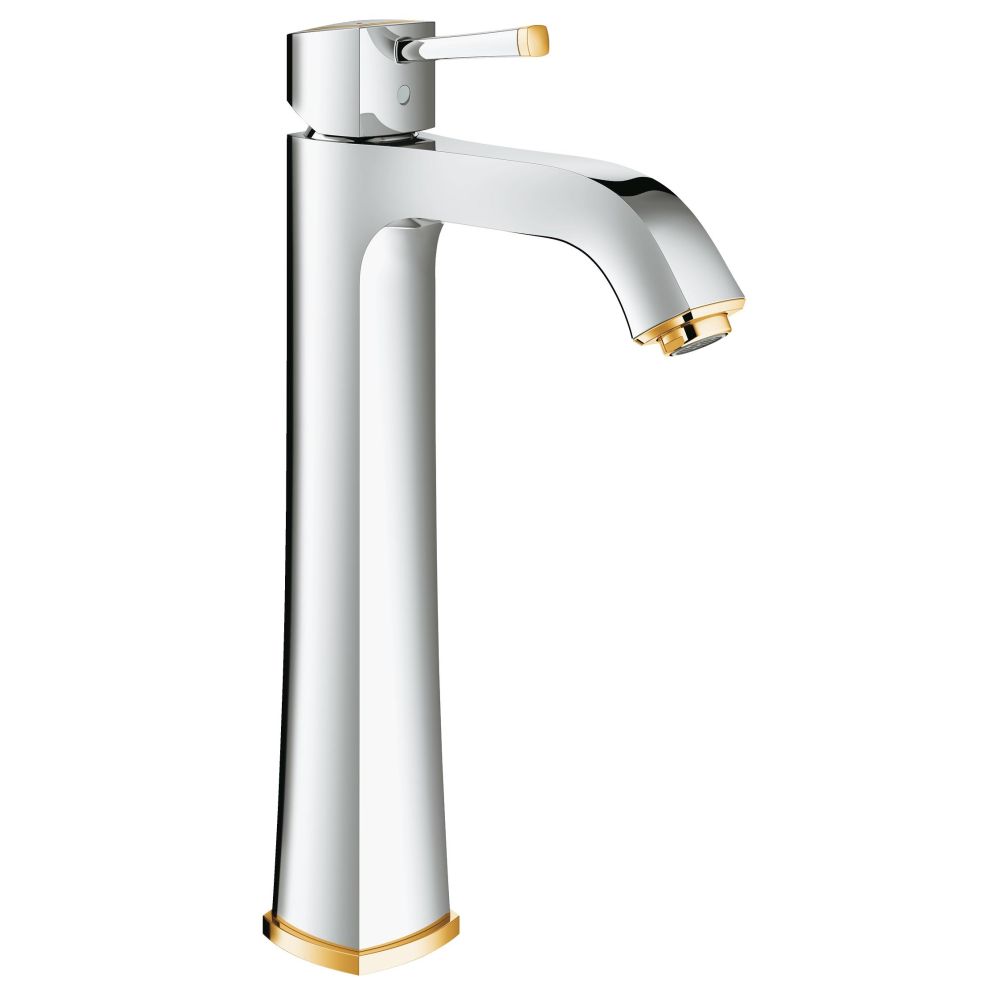 Смеситель для раковины GROHE Grandera, XL-Size, хром/золото (23313IG0)