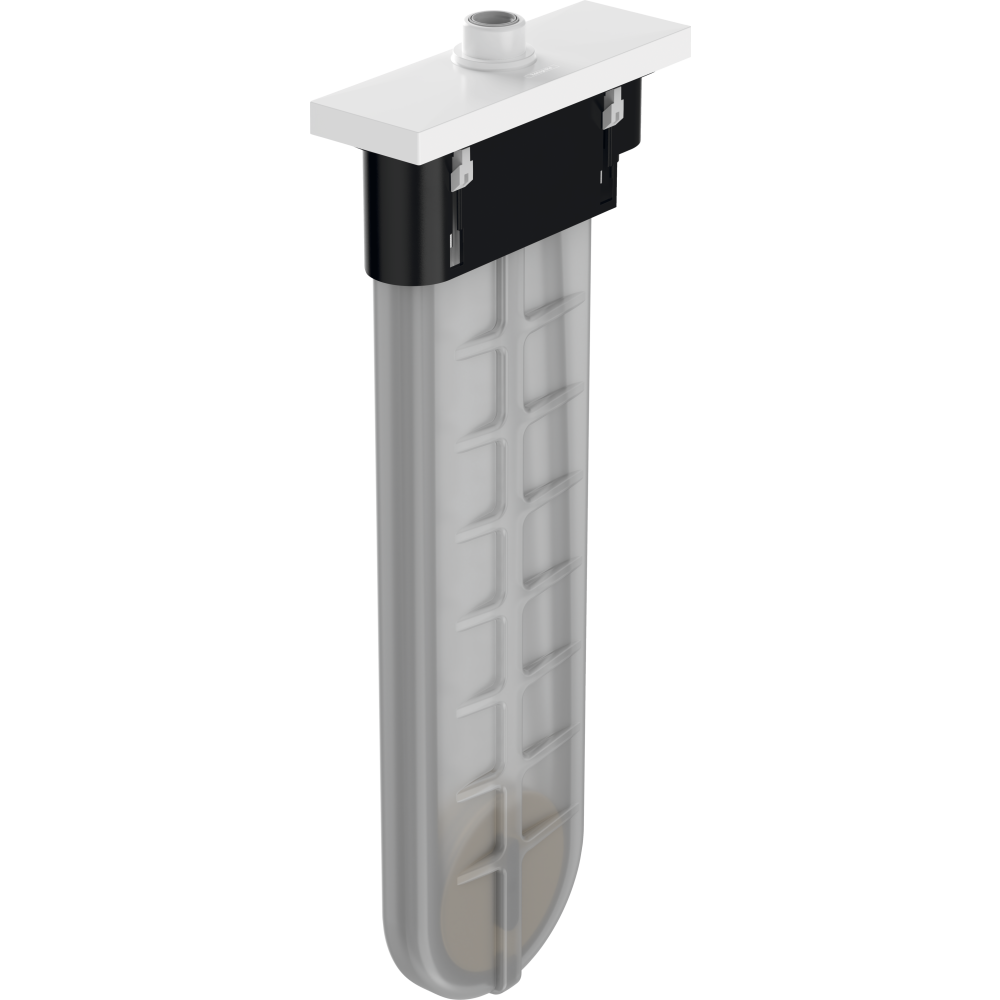 Внешняя монтажная часть hansgrohe sBox с прямоугольной розеткой 28010700, матовый белый