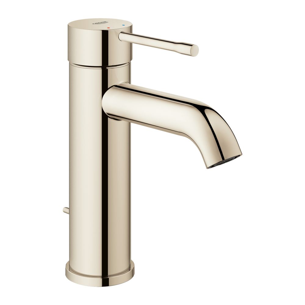 Смеситель для раковины GROHE Essence с донным клапаном, никель глянец (23589BE1)