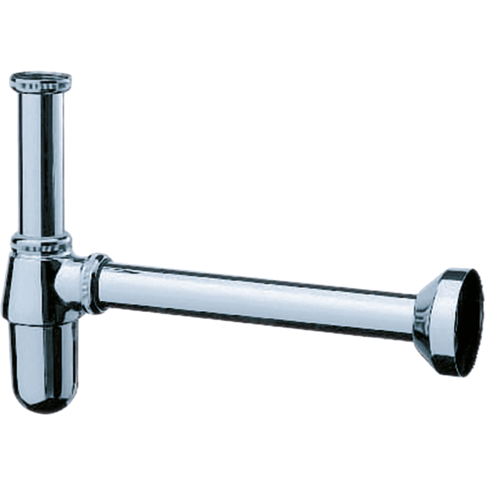 Сифон для раковины hansgrohe бутылочный 52010000, хром