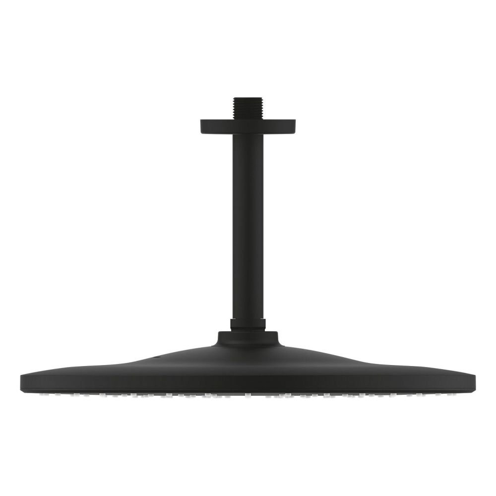 Верхний душ GROHE Rainshower Mono 310, 9,5 л/мин, 1 режим, 142 мм, фантомный черный (22122KF0)