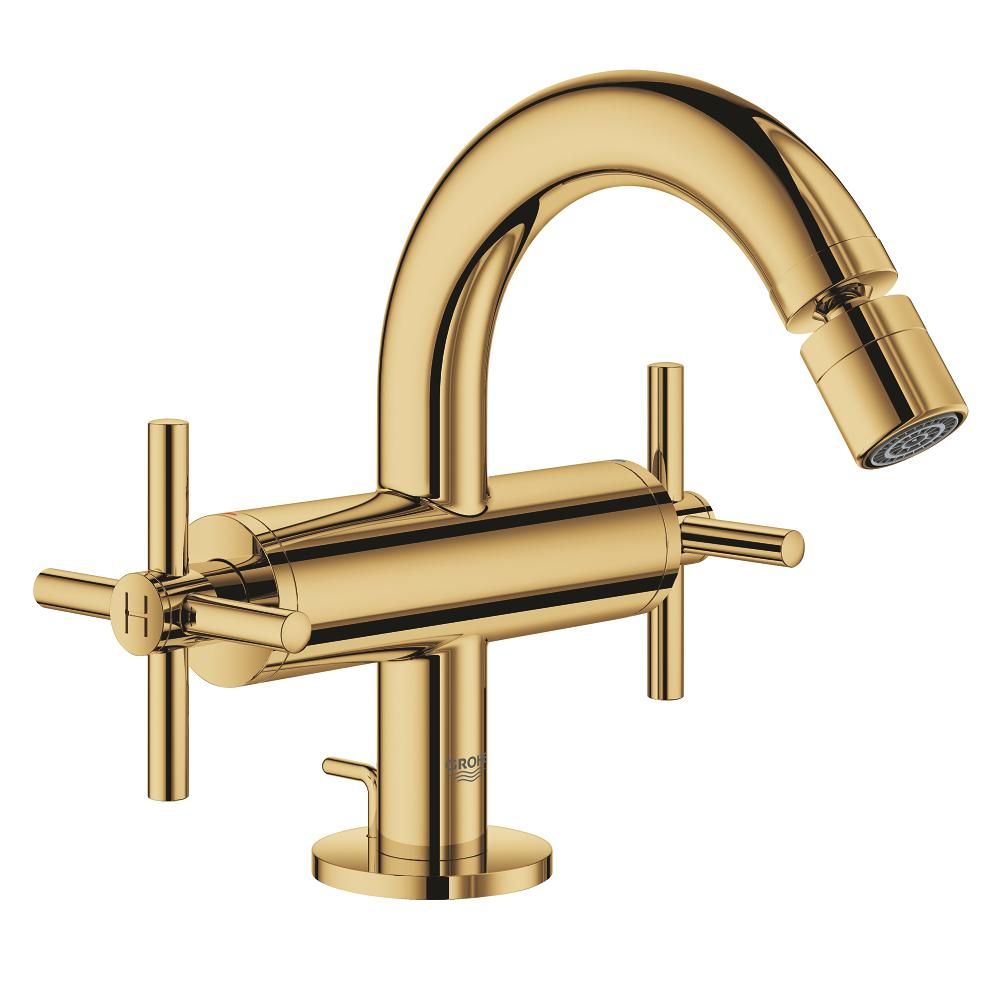 Смеситель для биде GROHE Atrio двухвентильный, холодный рассвет глянец (24027GL3)