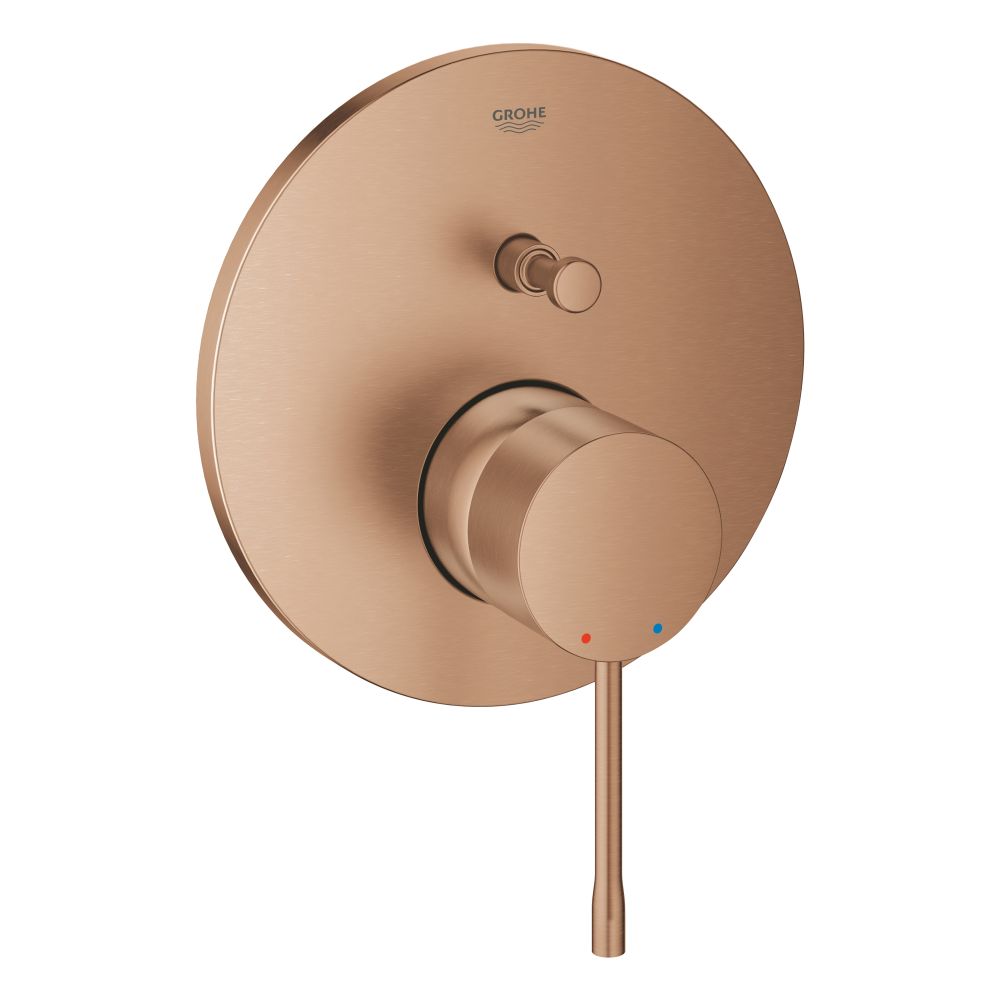 Внешняя часть смесителя для ванны GROHE Essence на 2 потребителя, теплый закат матовый (24058DL1)