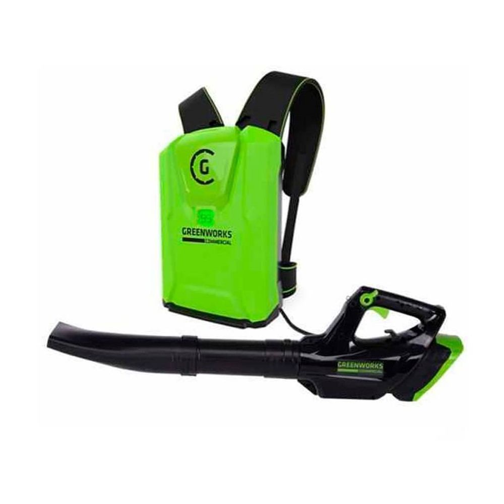 Воздуходув аккумуляторный, для работы с ранцевым АКБ Greenworks, 82V, бесщеточный, без АКБ и ЗУ, 2407107