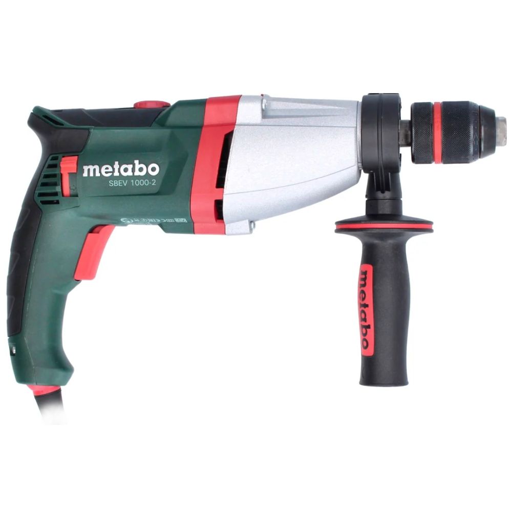 Ударная дрель Metabo SBEV 1000-2, 1010 Вт, 2800 об/мин, 53200 уд/мин, в кейсе metaBOX (600783500)