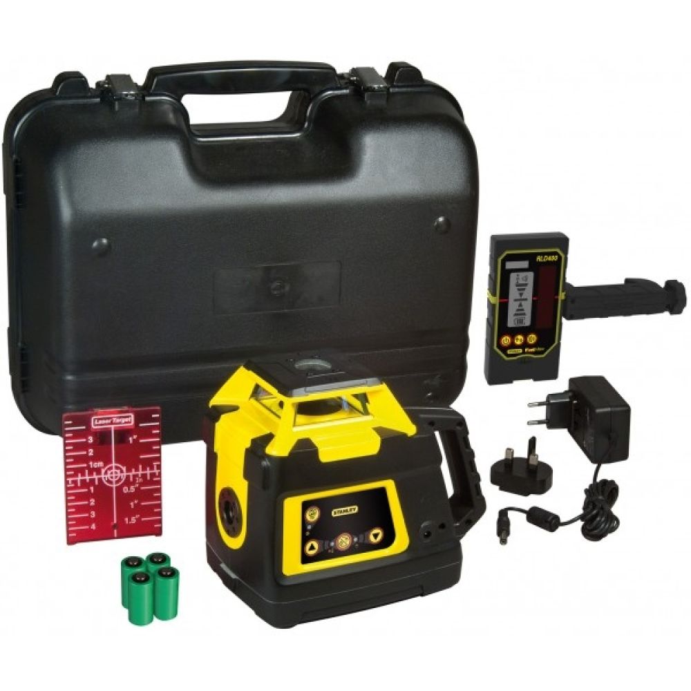 Вращающийся лазерный нивелир FATMAX ROTATING LASER RL HW STANLEY 1-77-496, 600 м +/-1,5мм@30м