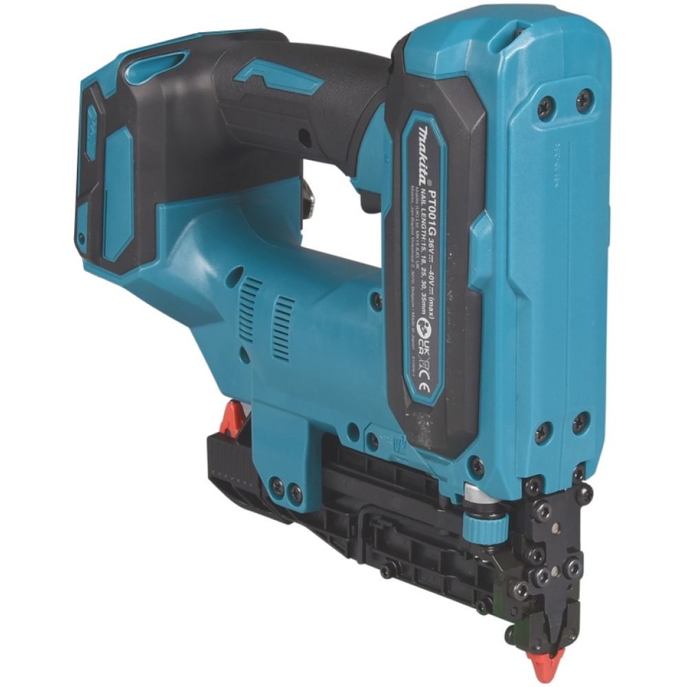 Аккумуляторный штифтозабивной пистолет Makita PT001GZ, 40 В, без АКБ и ЗУ