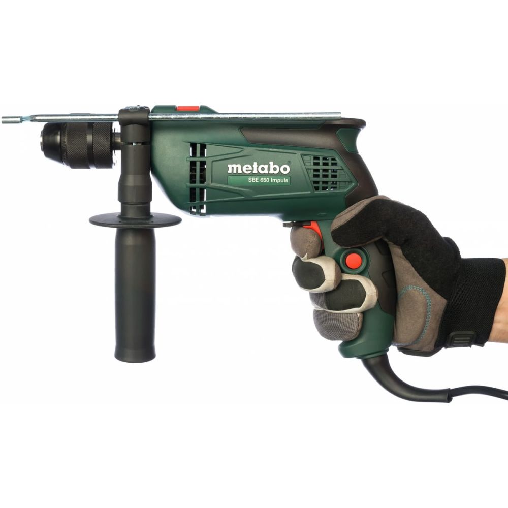 Дрель ударная Metabo SBE 650 Impuls (БЗП), 600672500